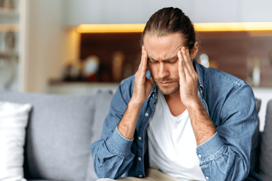 man-thinking trt for mental health