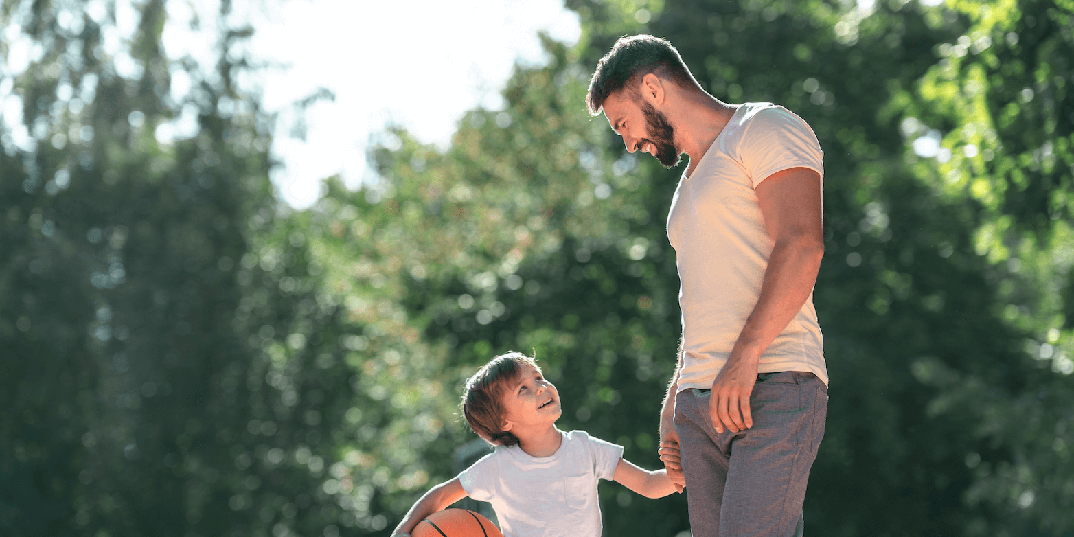 summer-man-son-playing-basketball support for your joints