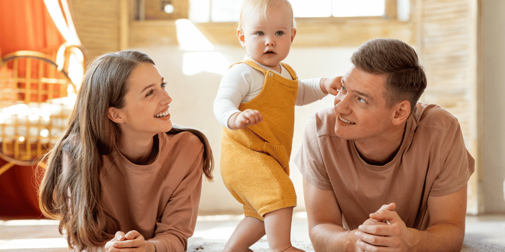 young family