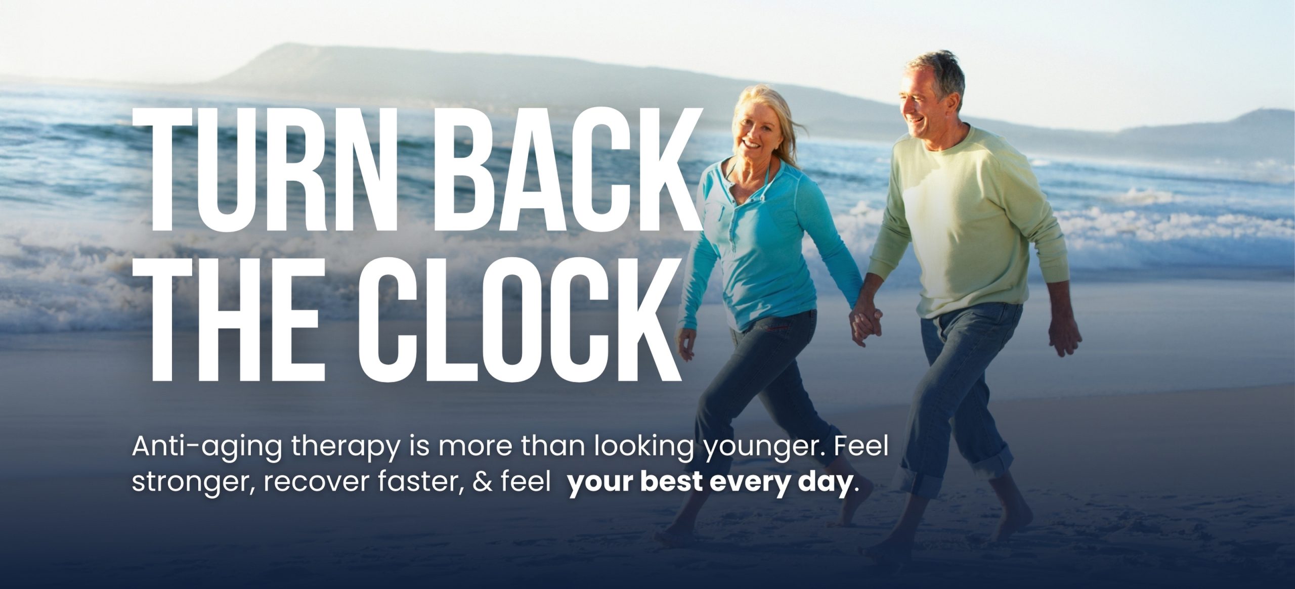Turn Back The Clock with Anti-Aging Therapy