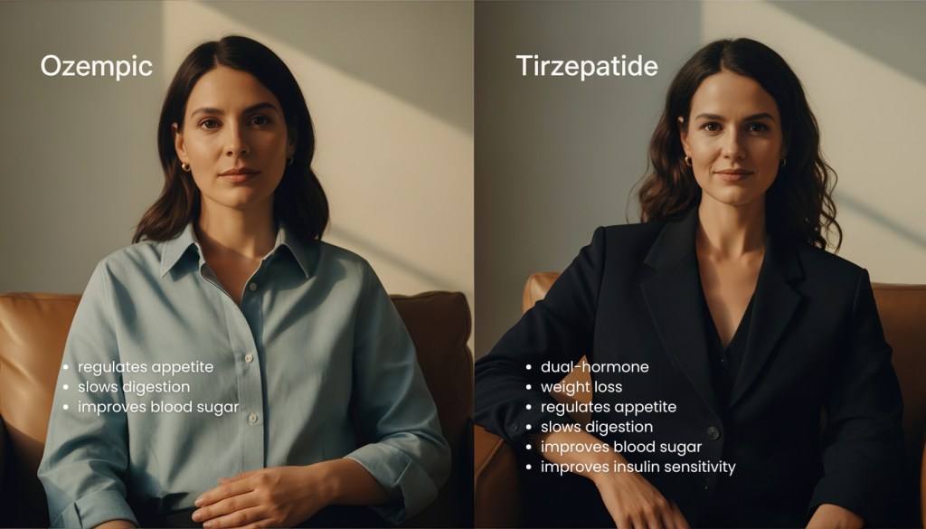 Ozempic vs Tirzepatide