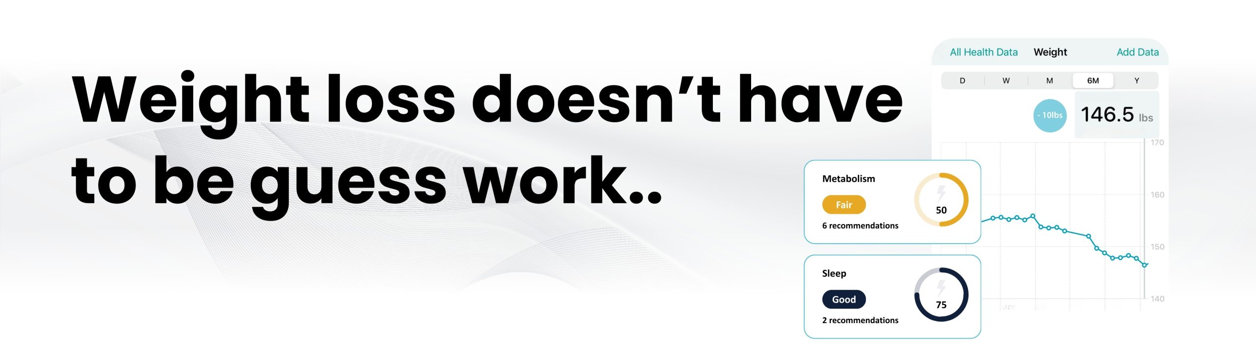 Weight loss doesn't have to be guess work.
