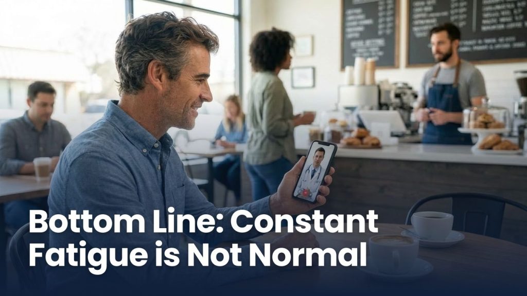 constant fatigue is not normal
