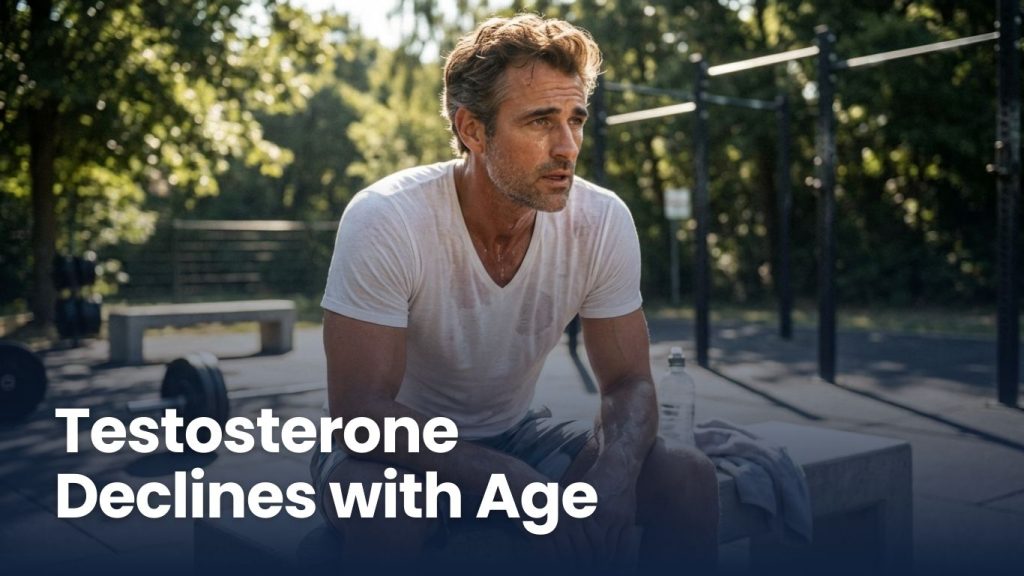 Testosterone does decline with age