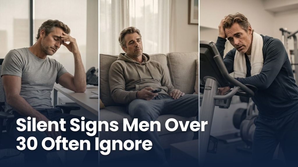 Silent signs men over 30 often ignore: