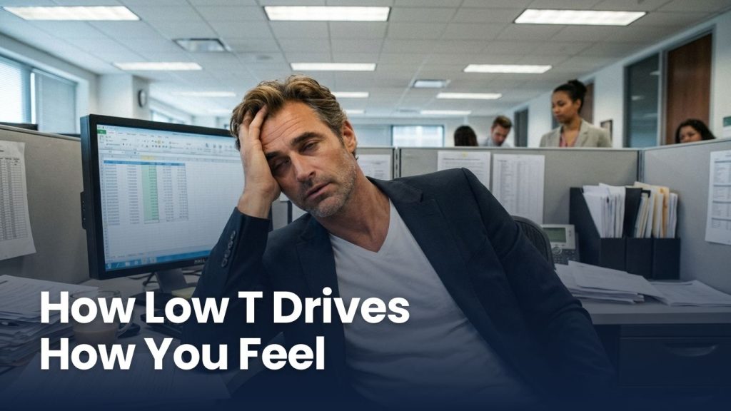 How Low Testosterone drives what you feel:
