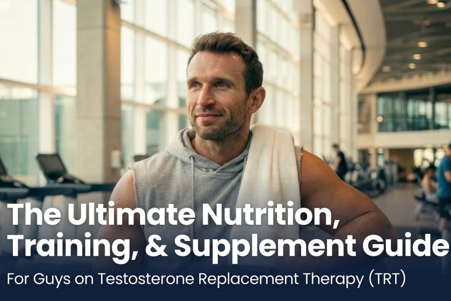 The Ultimate Nutrition, Training, and Supplement Guide for Guys On Testosterone Replacement Therapy (TRT)
