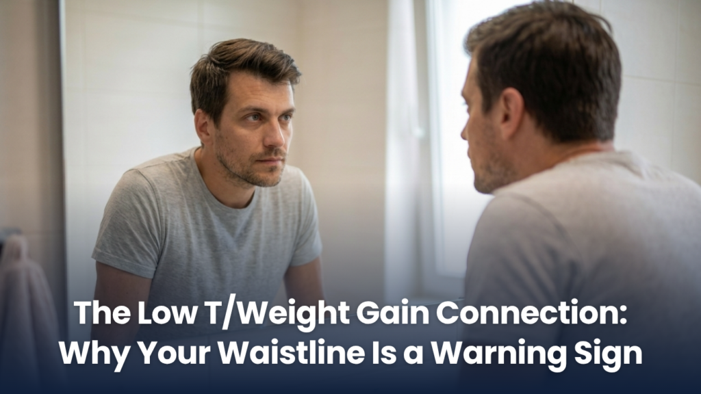 The Low T/Weight Gain Connection: Why Your Waistline Is a Warning Sign