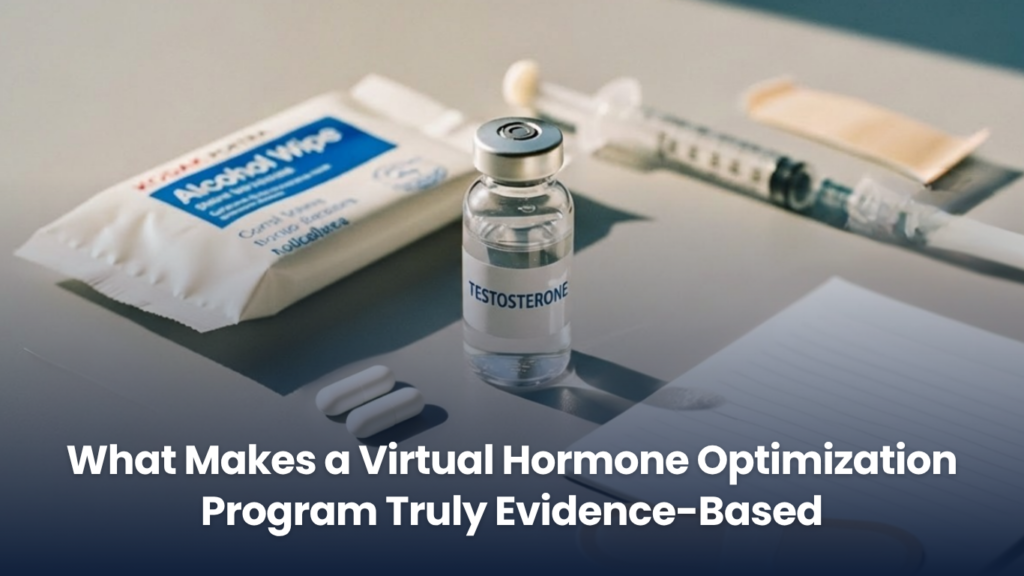 What Makes a Virtual Hormone Optimization Program Truly Evidence-Based