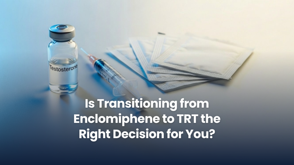 Is Transitioning from Enclomiphene to TRT the Right Decision for You?