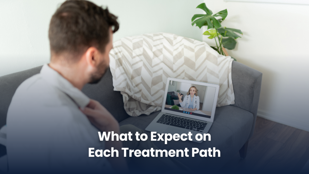 What to Expect on Each Treatment Path