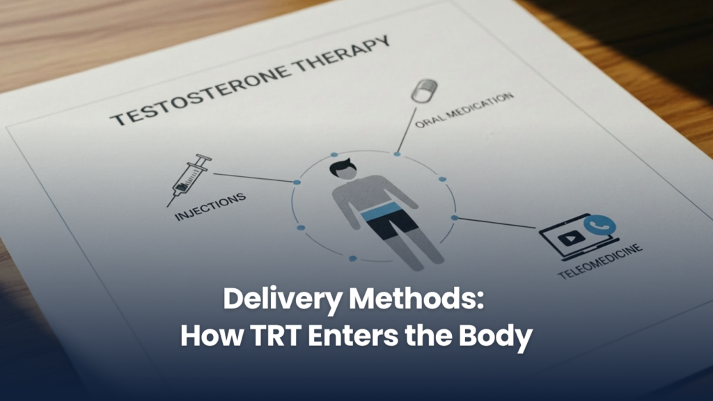 Delivery Methods: How TRT Enters the Body