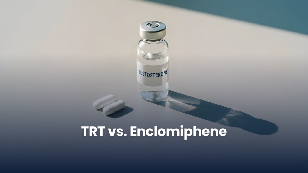 TRT vs. Enclomiphene at a Glance