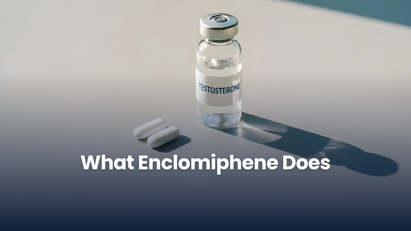 What enclomiphene does
