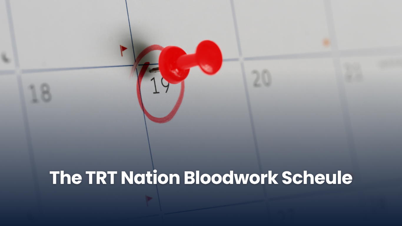 The TRT Nation Bloodwork Schedule