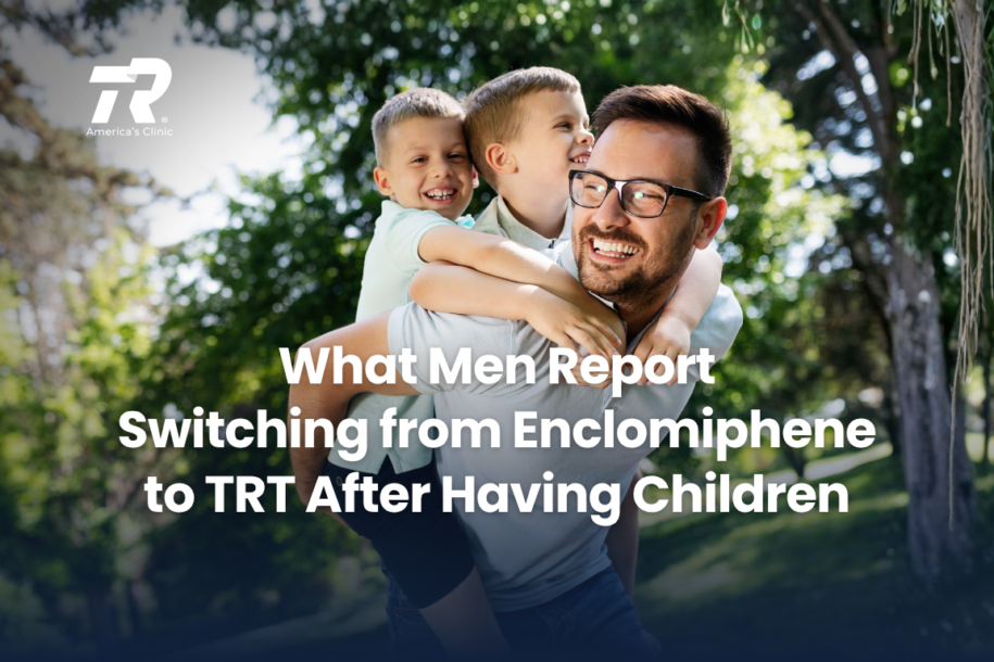 What Men Report Switching from Enclomiphene to TRT After Having Children